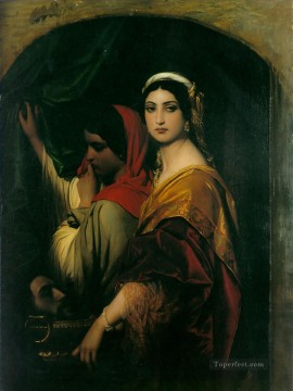  Hero Painting - herodias 1843 histories Hippolyte Delaroche